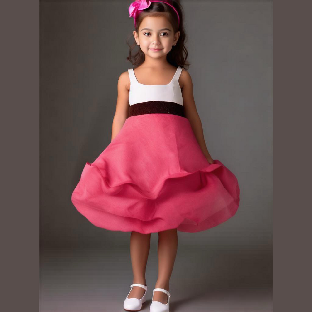 Ruby Rox Pink and White Formal Dress Size 16